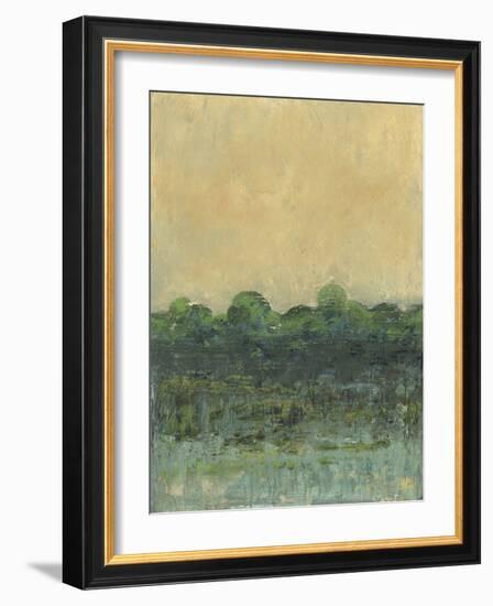 Viridian Marsh II-J. Holland-Framed Art Print