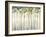 Viridian Treeline II-Jennifer Goldberger-Framed Art Print