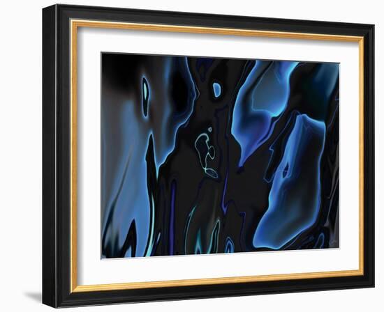 Virtual Life 1-Rabi Khan-Framed Art Print