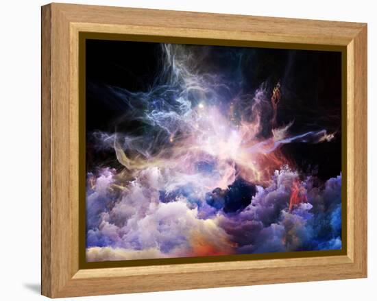 Virtual Nebulae-agsandrew-Framed Stretched Canvas