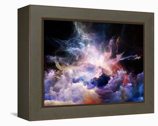 Virtual Nebulae-agsandrew-Framed Stretched Canvas