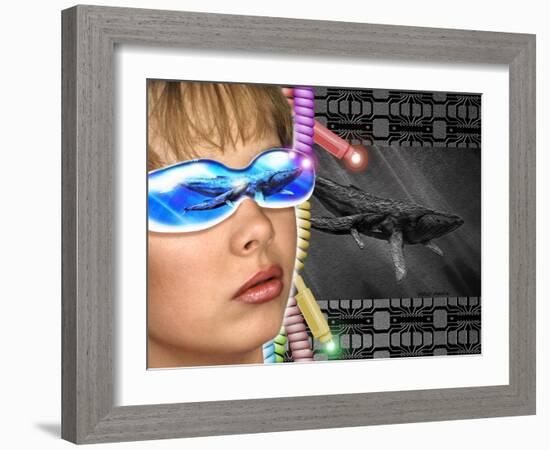 Virtual Reality-Victor Habbick-Framed Photographic Print