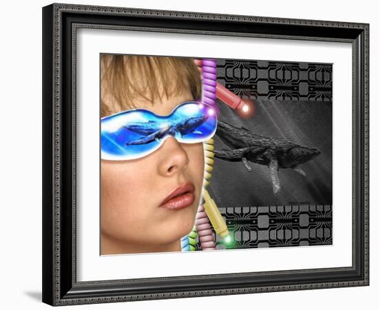 Virtual Reality-Victor Habbick-Framed Photographic Print