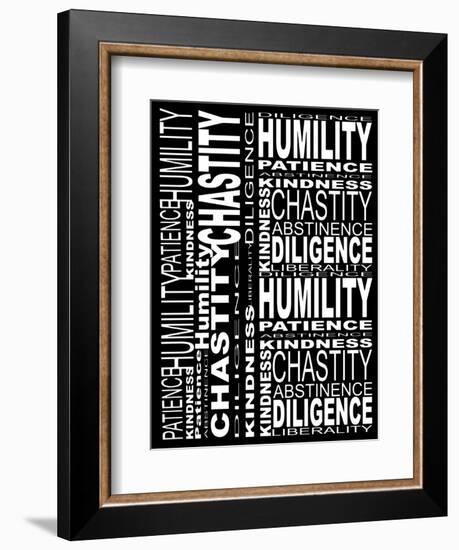 Virtues-Roseanne Jones-Framed Giclee Print