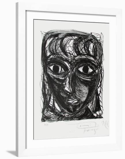 Visage D'Enfant-Camillo Franqui-Framed Limited Edition