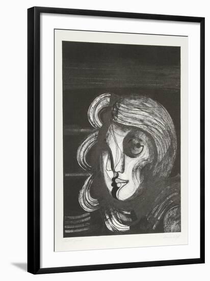 Visages 1-Georgi Daskaloff-Framed Limited Edition