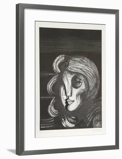 Visages 1-Georgi Daskaloff-Framed Limited Edition