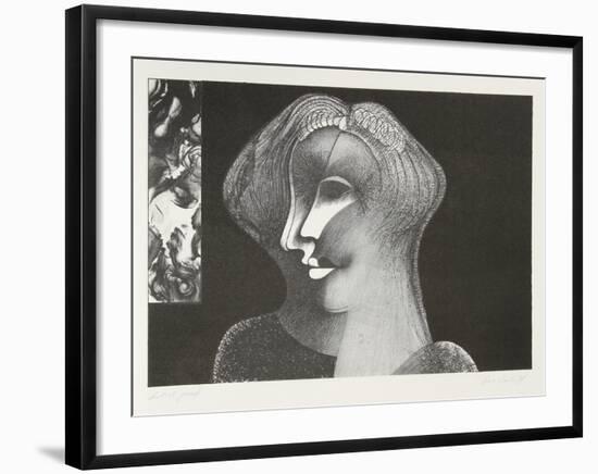 Visages 3-Georgi Daskaloff-Framed Limited Edition