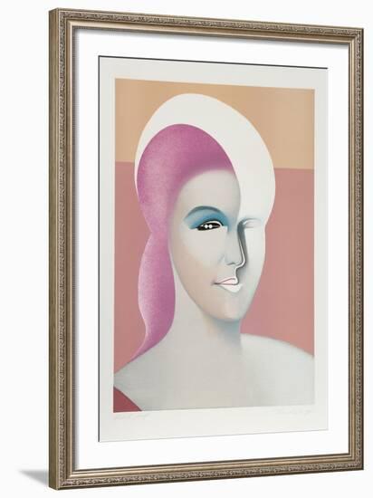 Visages 4-Georgi Daskaloff-Framed Limited Edition