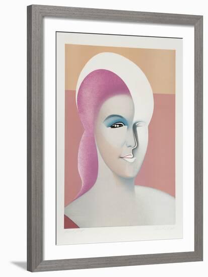 Visages 4-Georgi Daskaloff-Framed Limited Edition