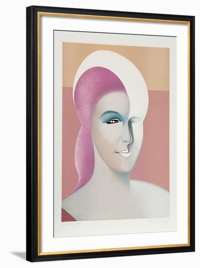 Visages 4-Georgi Daskaloff-Framed Limited Edition