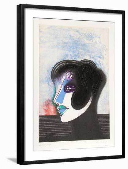 Visages 6-Georgi Daskaloff-Framed Limited Edition