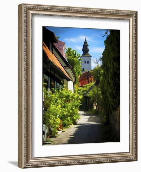 Visby, Sweden-J.D. Mcfarlan-Framed Photographic Print