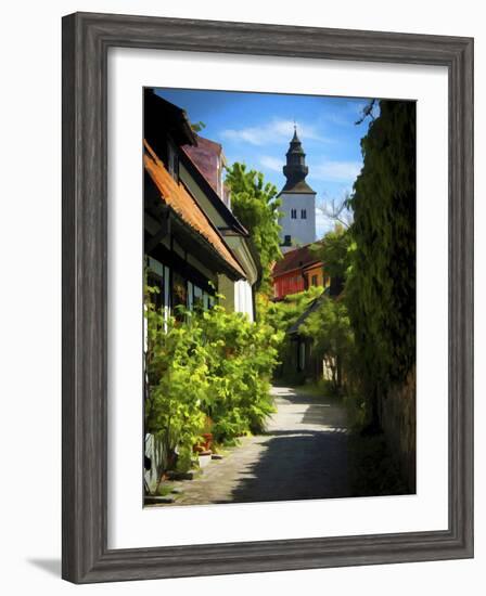 Visby, Sweden-J.D. Mcfarlan-Framed Photographic Print