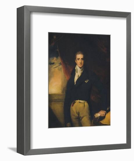 Viscount Castlereagh, early 1800s, (1941)-Unknown-Framed Giclee Print