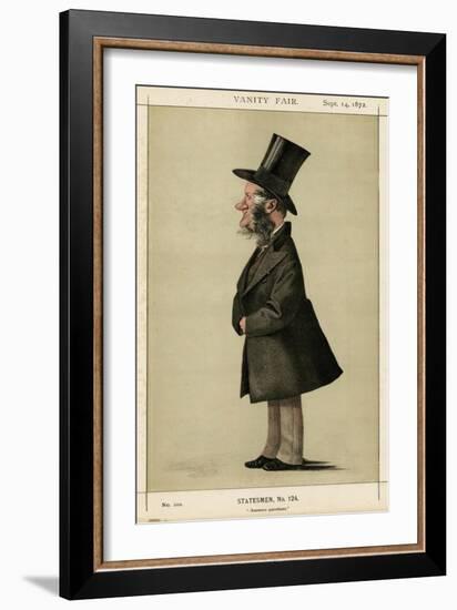 Viscount Enfield, Vanity Fair-Adriano Cecioni-Framed Art Print