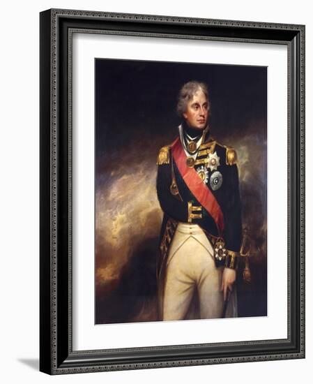 Viscount Horatio Nelson, 1801-William Beechey-Framed Giclee Print