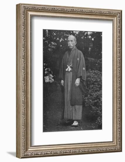 'Viscount Kentaro Kaneko, (1853-1942)', c1900, (1921)-Julian Leonard Street-Framed Photographic Print