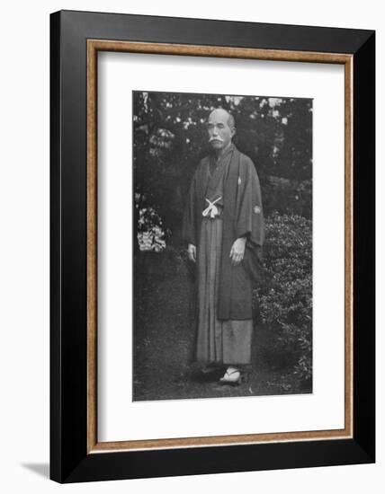 'Viscount Kentaro Kaneko, (1853-1942)', c1900, (1921)-Julian Leonard Street-Framed Photographic Print