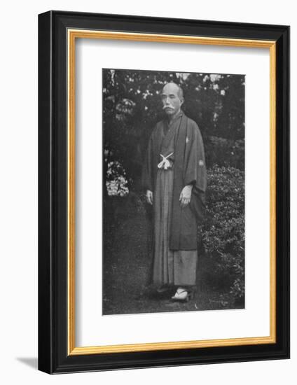 'Viscount Kentaro Kaneko, (1853-1942)', c1900, (1921)-Julian Leonard Street-Framed Photographic Print