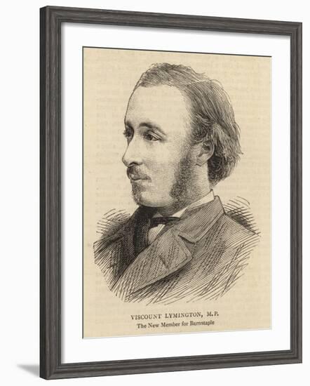 Viscount Lymington-null-Framed Giclee Print