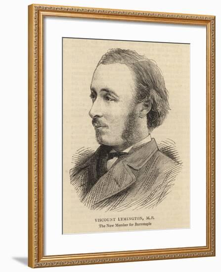 Viscount Lymington-null-Framed Giclee Print