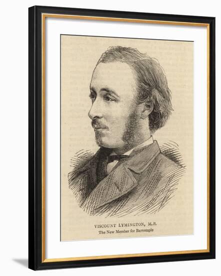 Viscount Lymington-null-Framed Giclee Print