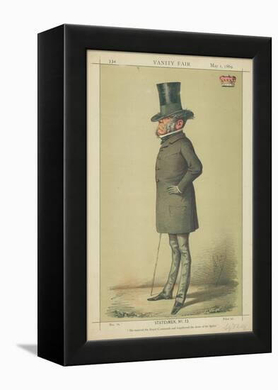 Viscount Sydney, He Received the Royal Commands and Lengthened the Skirts of the Ballet, 1 May…-Carlo Pellegrini-Framed Premier Image Canvas