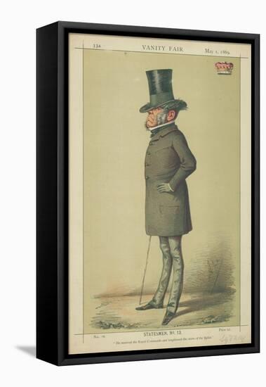 Viscount Sydney, He Received the Royal Commands and Lengthened the Skirts of the Ballet, 1 May…-Carlo Pellegrini-Framed Premier Image Canvas