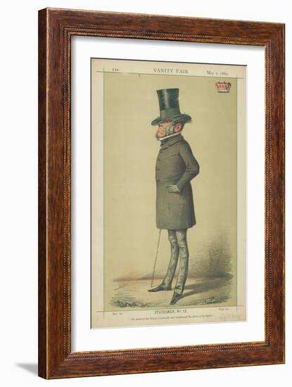 Viscount Sydney, He Received the Royal Commands and Lengthened the Skirts of the Ballet, 1 May…-Carlo Pellegrini-Framed Giclee Print