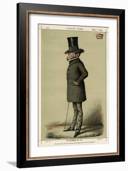 Viscount Sydney-Carlo Pellegrini-Framed Art Print