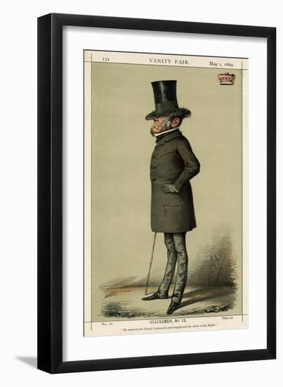 Viscount Sydney-Carlo Pellegrini-Framed Art Print