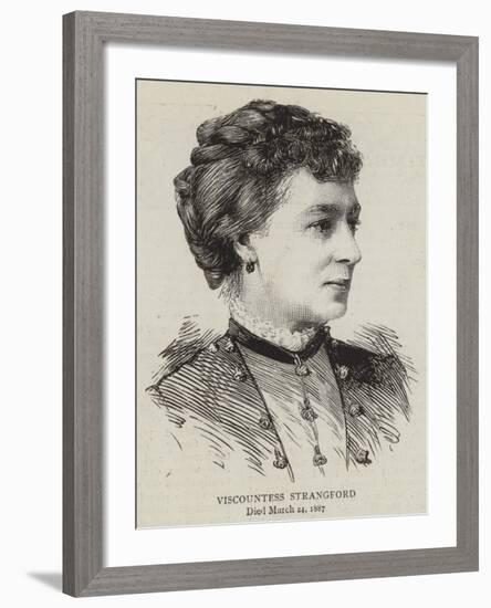 Viscountess Strangford-null-Framed Giclee Print