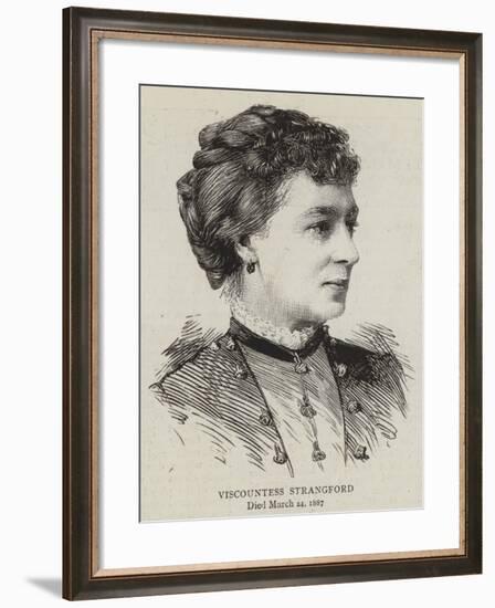 Viscountess Strangford-null-Framed Giclee Print