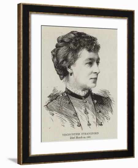 Viscountess Strangford-null-Framed Giclee Print