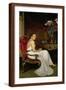Viscountess Wimborne (Oil on Canvas)-John Lavery-Framed Giclee Print