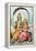 Vishnu and Lakshmi-null-Framed Stretched Canvas