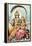 Vishnu and Lakshmi-null-Framed Stretched Canvas