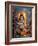 Vishnu Hindu God Mural, India-Dee Ann Pederson-Framed Photographic Print