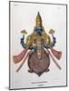 Vishnu, One of the Gods of the Hindu Trinity (Trimurt), 1828-null-Mounted Giclee Print