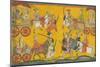 Vishnu Procession, C. 1755-null-Mounted Giclee Print