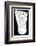 Vishnu's Foot, 19th Century-Science Photo Library-Framed Photographic Print