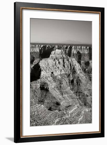 Vishnu Temple BW-Douglas Taylor-Framed Photographic Print