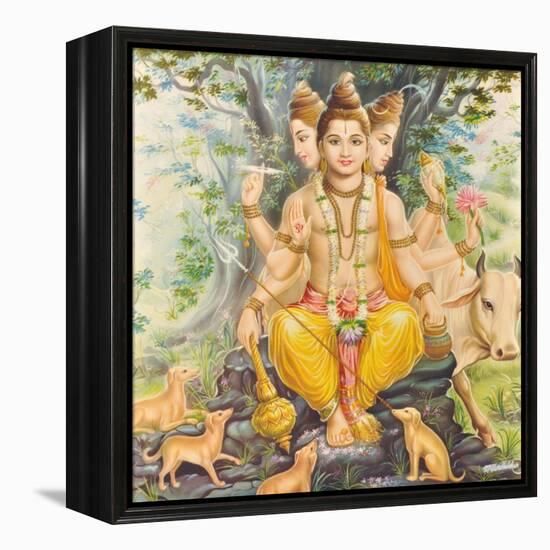 Vishnu-null-Framed Premier Image Canvas