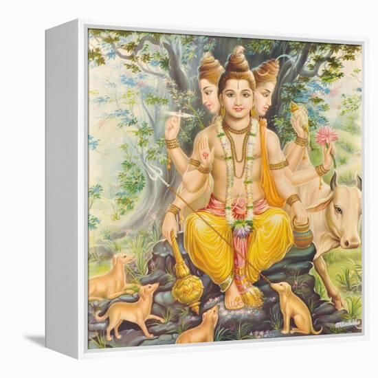 Vishnu-null-Framed Premier Image Canvas