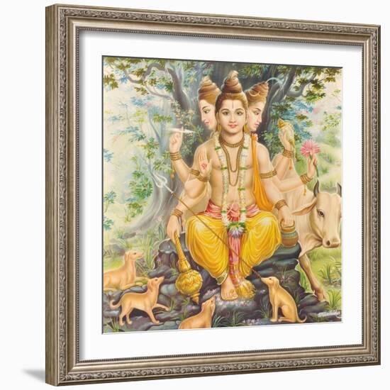 Vishnu-null-Framed Giclee Print