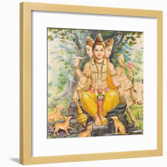 Vishnu-null-Framed Giclee Print