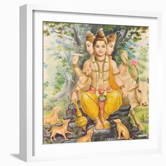 Vishnu-null-Framed Giclee Print