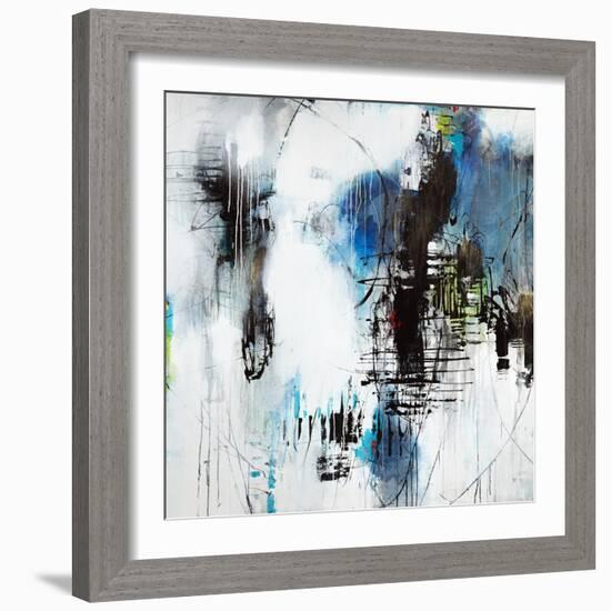 Visibility Zero Caution-Joshua Schicker-Framed Giclee Print