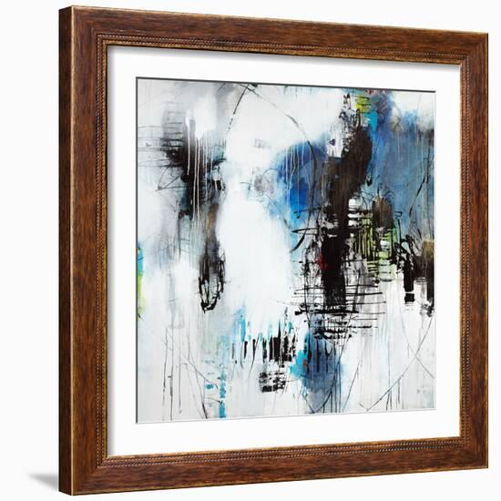 Visibility Zero Caution-Joshua Schicker-Framed Giclee Print